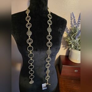 Gold Accent Chain Belt